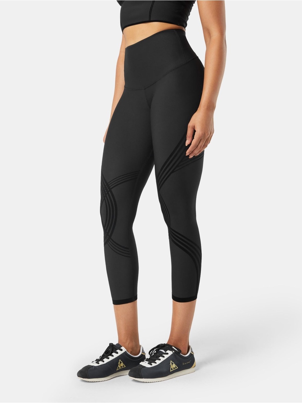 Fanka Body Sculpt 7/8 Leggings in black size 20 / 4X